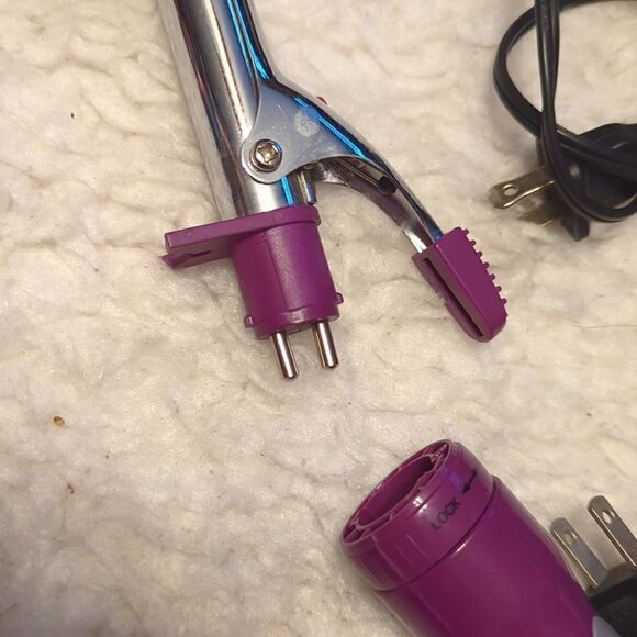 ERGO ProSleeker 2” Tourmaline Ceramic Hair Straightener Iron,Conair CB600 iron - Picture 10 of 10